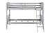 ACME Homestead Twin Bunk Bed - Gray Finish (BD00864) - Minihomy