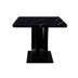 Black Modern Dining Table with MDF Legs - F-790 for Home & Office - Minihomy