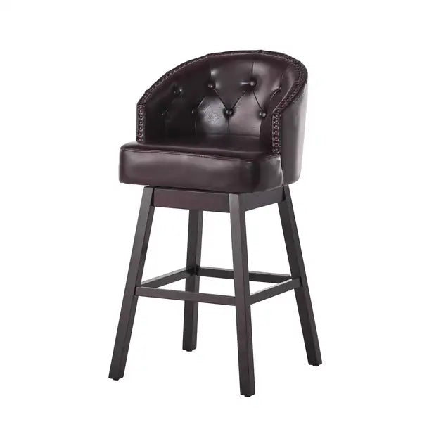 OGDEN KD Swivel Barstools (Set of 2) - Ship to Canada Only - Minihomy