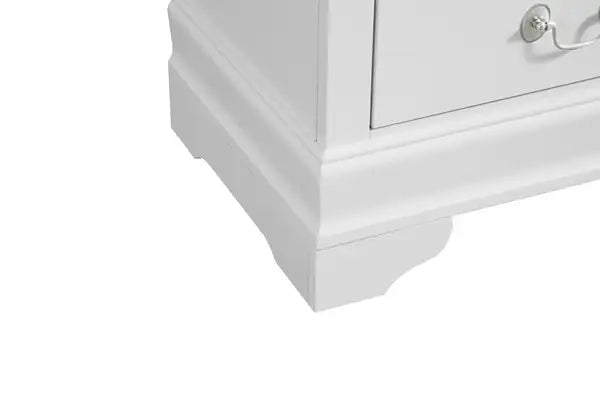 Louis Philippe Nightstand, White - G02190-N by Glory Furniture - Minihomy