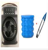 Portable USB Air Conditioner Cooling Fan With 5 Sprays 7 Color Light 600ML Water Tank Spray Mist Air Cooler Humidifiers