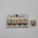 Wooden Date Night Dice Wooden Date Night Ideas Game Dice Romantic Couple Date Night Game Action Decision