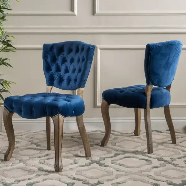 KD Tufted Accent Chair with Weather Resistant Fabric