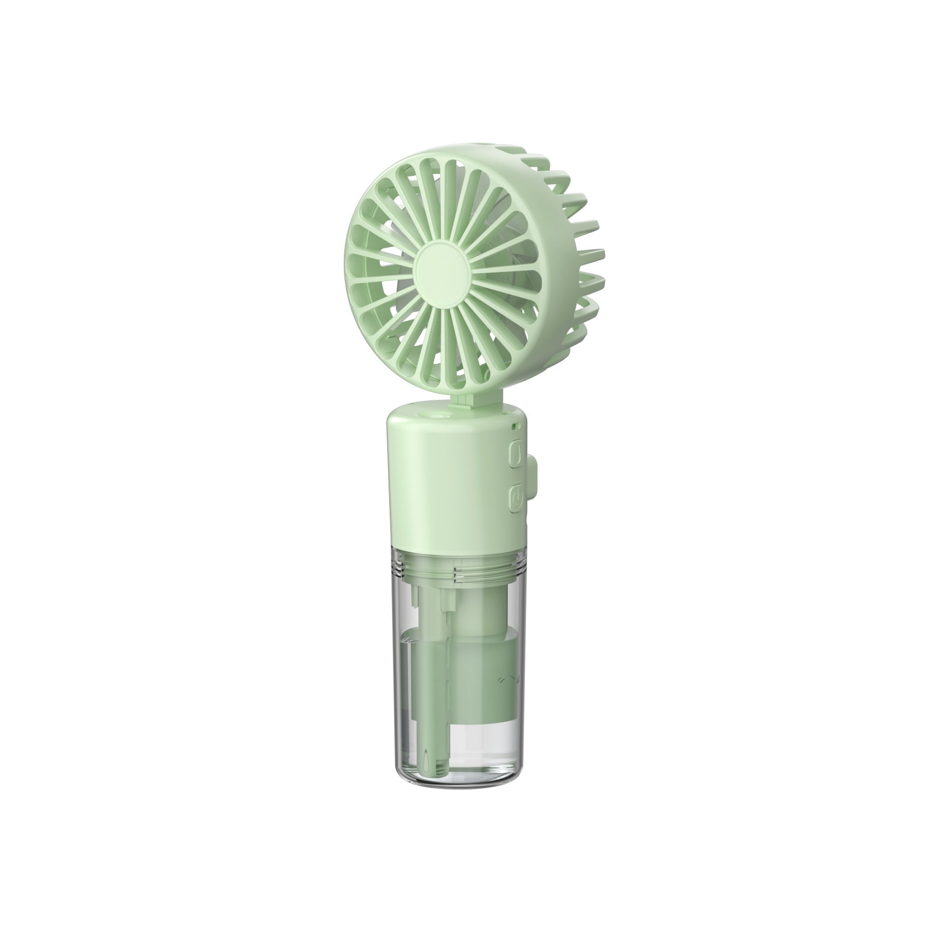 Portable Handheld Spray Fan: 4-Speed Misting Fan for Summer Cooling & Outdoor Use (USB Rechargeable) - Minihomy