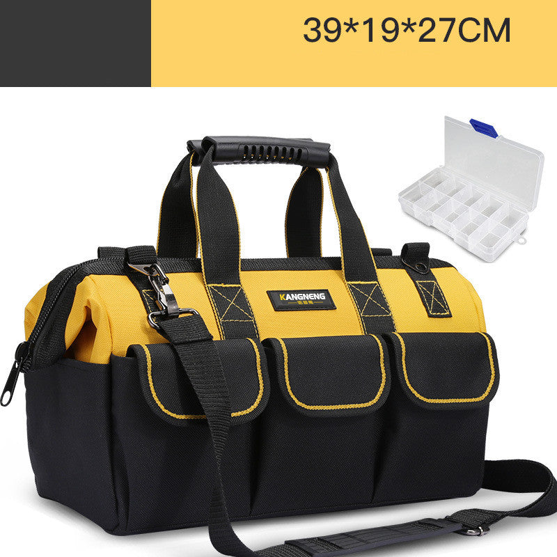 Hand-held Tool Multifunctional Canvas Thick Wear-resistant Tool Bag