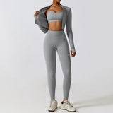 Women's Slimming Three-piece Fitness Suit