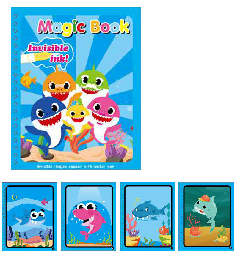 Magic Water Painting Book for Kids: Coloring & Activity Book