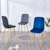 Modern Blue Dining Chairs (4 Pack) - Restaurant, Cafe, Office & Home - Minihomy