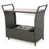 PE KD Bar Cart - Modern Home Decor & Entertainment Essentials - Minihomy