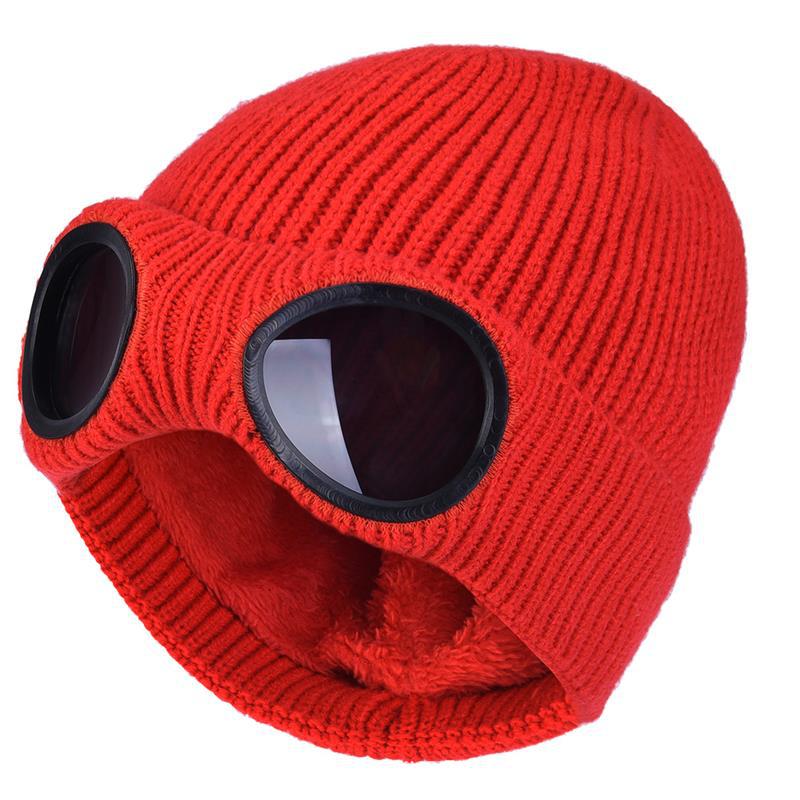 With Windproof Glasses Autumn And Winter For Men And Women Ear Protection Cap