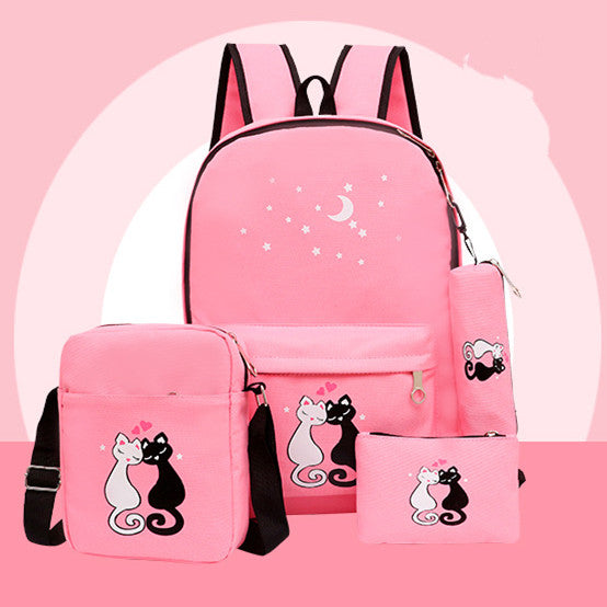 Children's Cartoon Cute Canvas Bag - Minihomy