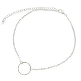 Alloy Ring Necklace