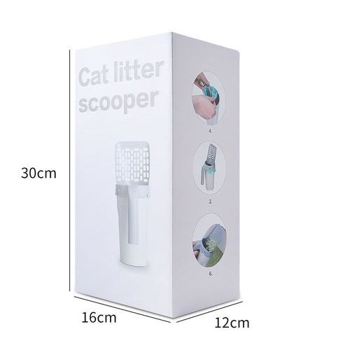 Plastic Cat Litter Scoop - Convenient Pet Care and Cleaning Tool