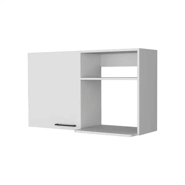 Oklahoma Stackable Wall Cabinet: 2 Doors, 2 Shelves, Space-Saving Storage