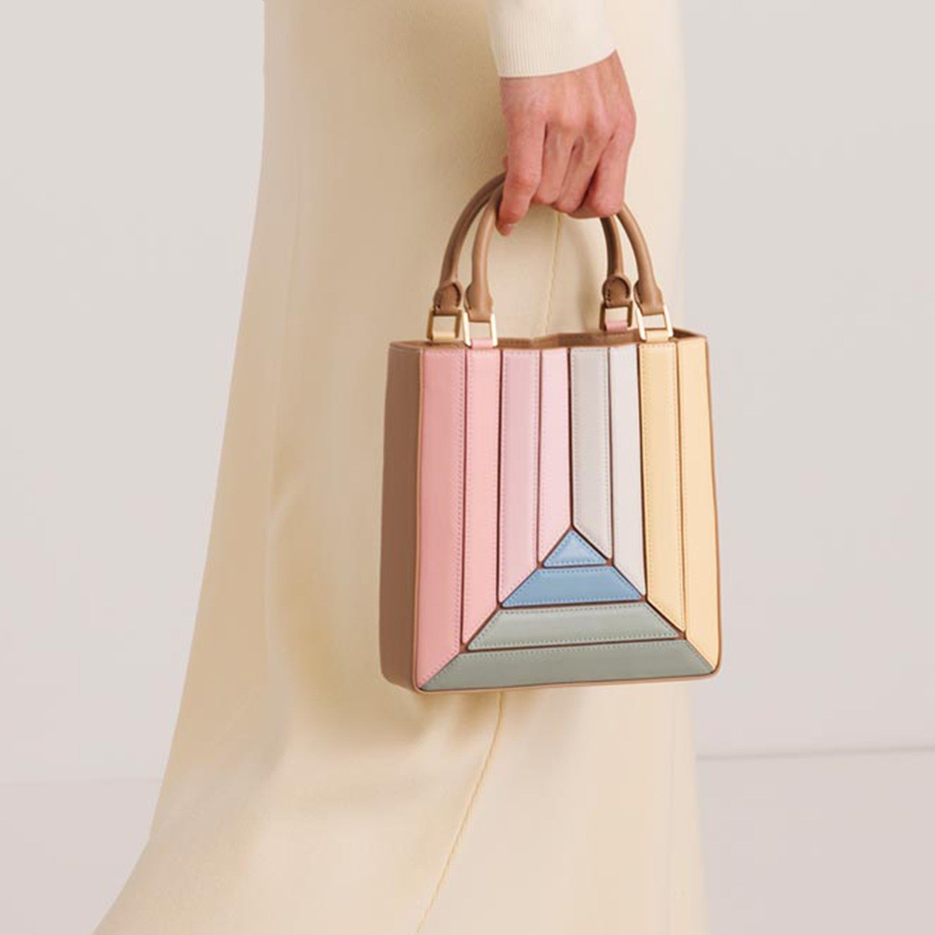 Pleated Fashion One Shoulder Handbag