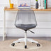 Modern Home Office Desk & Chair Set - Adjustable Rotating Chair, Smoke Gray - Minihomy