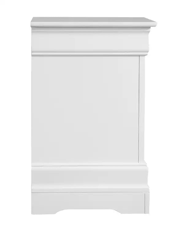 Louis Philippe Nightstand, White - G02190-N by Glory Furniture - Minihomy