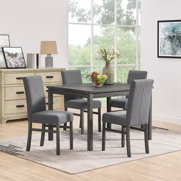 Modern Rectangular Dining Table Set for Small Spaces - Kitchen & Home Furniture - Minihomy