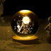 Moon & Planets Crystal Ball Night Light Projector - Creative Gift - Minihomy