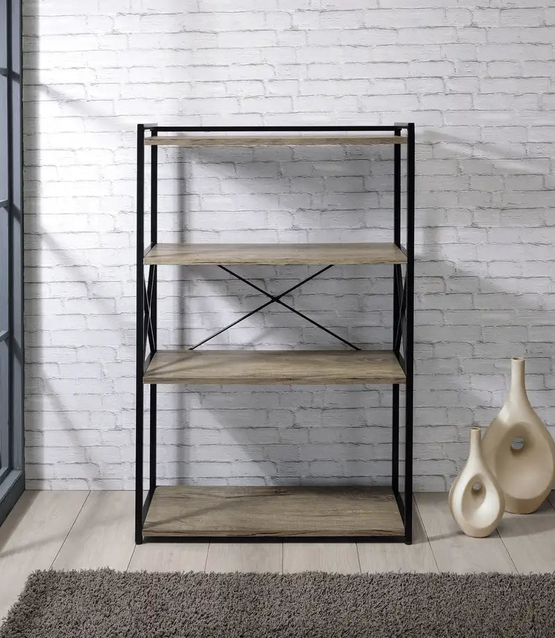 Corday Light Brown Bookcase: Stylish & Functional Storage