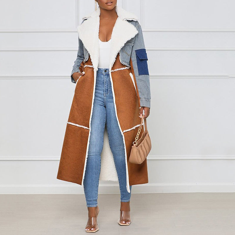 Denim Long Cotton Jacket