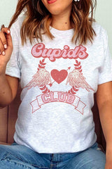 Plus Size - Cupid's Club Graphic T-Shirt