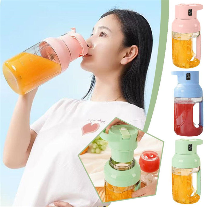 Electric Juicer Portable Large Capacity 1500ml Juice USB Rechargeable Electric Portable Blender Kitchen Gadgets