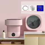 Mini Foldable Washing Machine - Portable Socks Underwear Panties Washer - Minihomy