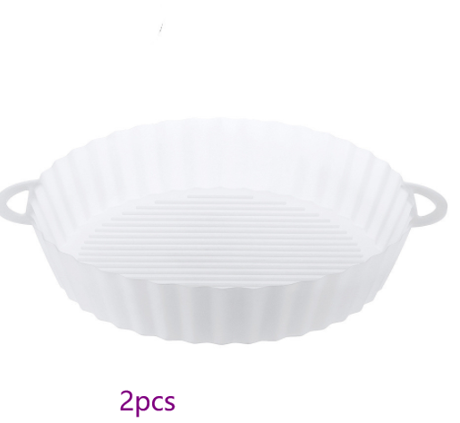 Air Fryer Tray Silicone Kitchen Supplies AirFryer Silicone Pot Grill Pan Accessories - Minihomy