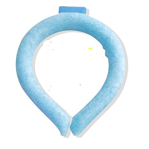 Neck Cooling Ring Ice Cushion Tube Heatstroke Prevention Cooling Tube Ice Reusable Neck