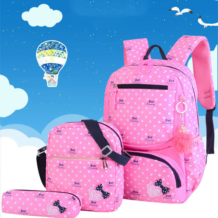 Elementary School Girl Korean Style Cute Princess Backpack - Minihomy