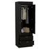 Lisboa Armoire with Double Doors, Two Drawers & Metal Handles - Rod Included - Minihomy