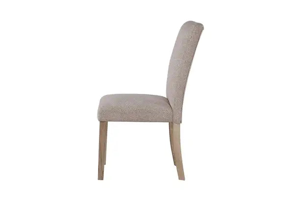 Beige Stone Dining Chairs Set of 2 - Modern & Durable