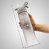 Plastic Spray Water Bottle Scrub Bounce Cover Straw Space Cup Sports Water Bottle - Minihomy