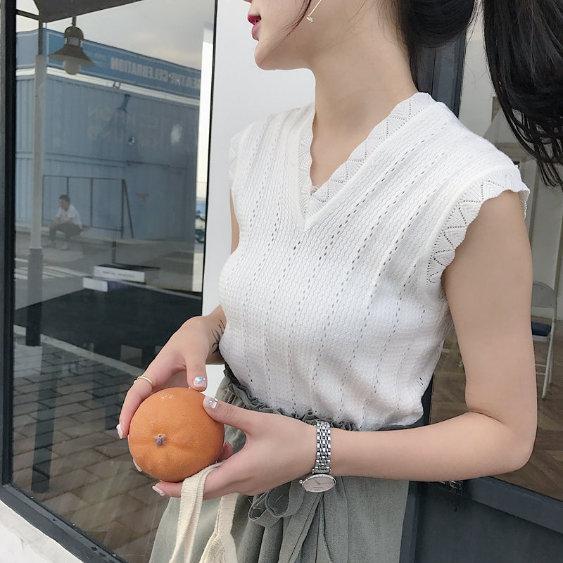 Camisole Wears Hong Kong Style Sleeveless Retro - Minihomy