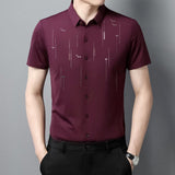 Light cooked casual Short Sleeve Shirt