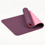 Thick Yoga Mat 8mm - Two-Color, Lengthened, Non-Slip, Exercise Mat