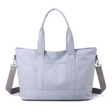 Large Capacity Tote Bag - New Shoulder Bag with Casual Korean Style and Solid Color Design - Minihomy