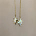 18K Gold Six Pointed Star Clavicle Chain: Radiate Elegance with Every Step - Minihomy