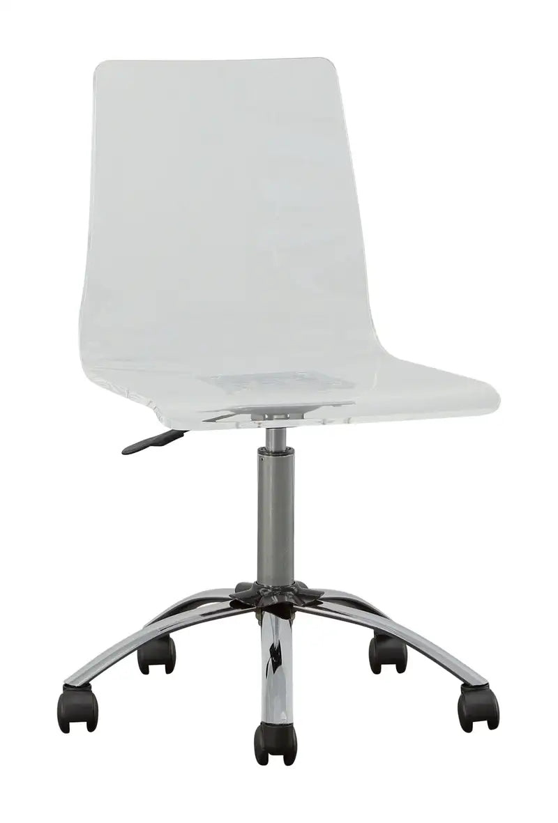 Arthur Adjustable Swivel Office Chair - Pearl Silver