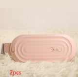 Menstrual Heating Pad Smart Warm Belt Relief Waist Pain Cramps Vibrating Abdominal Massager Electric Waist Belt Device