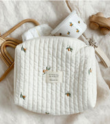 Chrysanthemum Cotton Mommy Bag Baby Stroller Bag