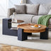 Detachable Double-Decker Coffee Table: Stylish & Flexible Space-Saving Design - Minihomy