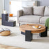 Detachable Double-Decker Coffee Table: Stylish & Flexible Space-Saving Design - Minihomy