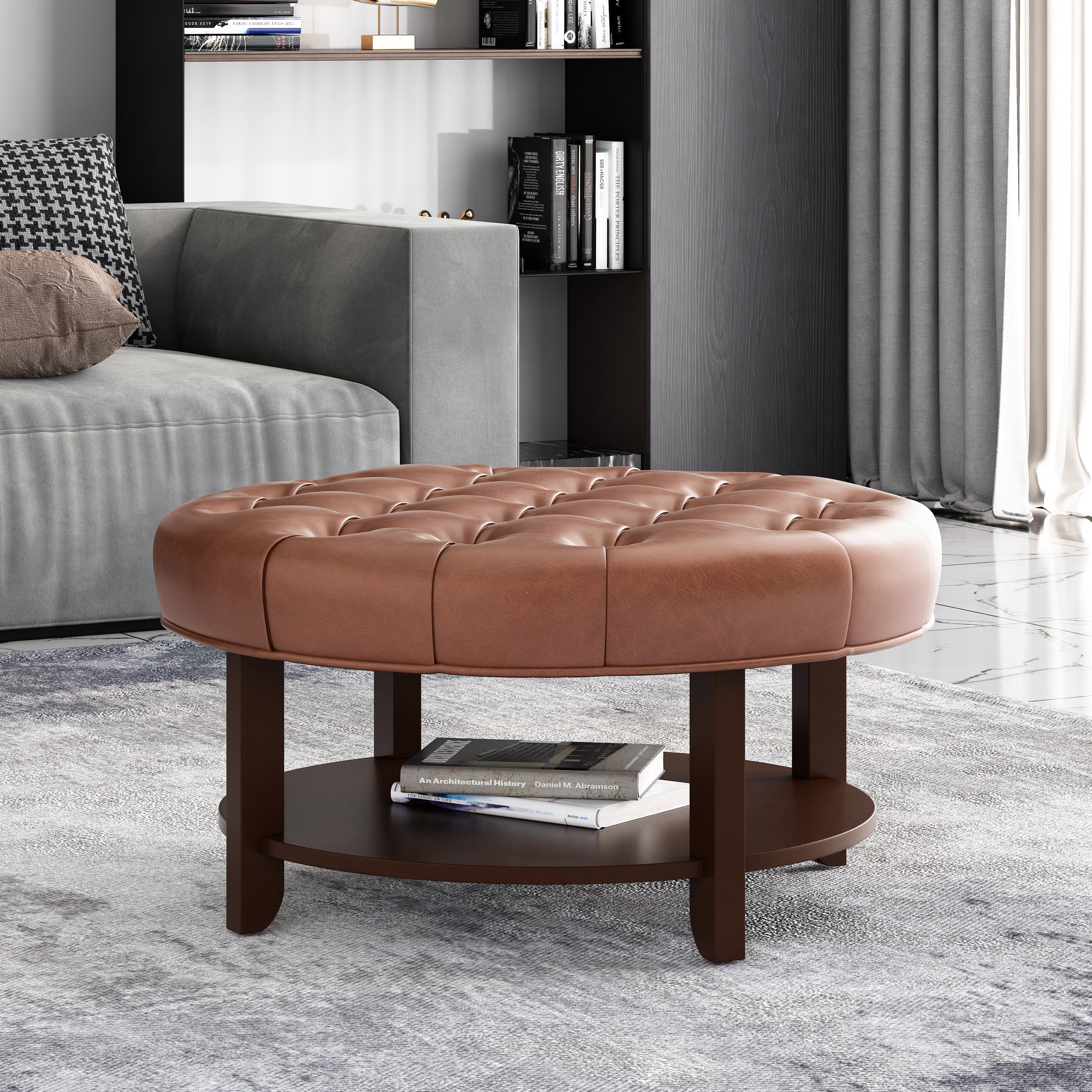 Round Ottoman: Stylish & Functional Seating for Your Home