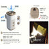 Portable Camping Water Pump - Mini Motor for Outdoor Use - Minihomy