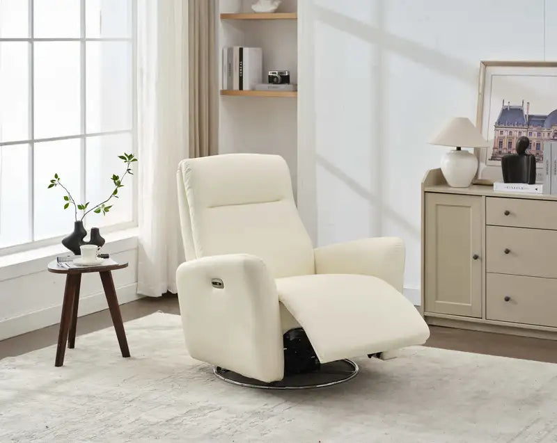 Power Reclining Swivel Glider Rocker Chair - Nursery, Living Room, Bedroom