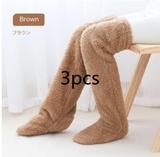Winter Warm Cold Leg Knee Joint Cold-proof Stockings Home Floor Sleeping Socks