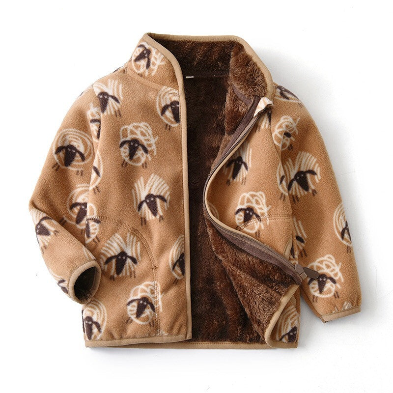 Coat Plus Fleece Baby Jacket