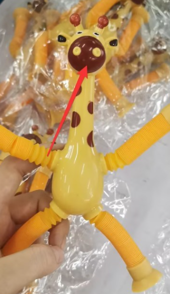 Giraffe Tubes Sensory Toys - Novelty Spring Fidget Toy for Stress Relief - Minihomy